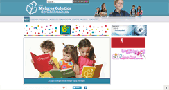 Desktop Screenshot of colegiosdechihuahua.mx